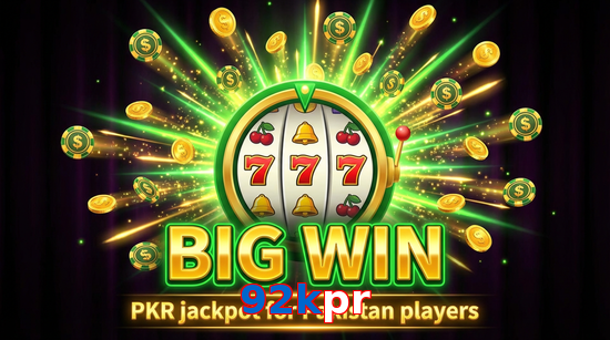 Big win animation on 92Kpr slot game