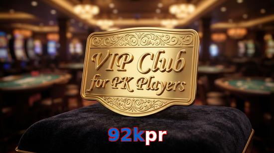 Main screen of 92Kpr vip page for PK players